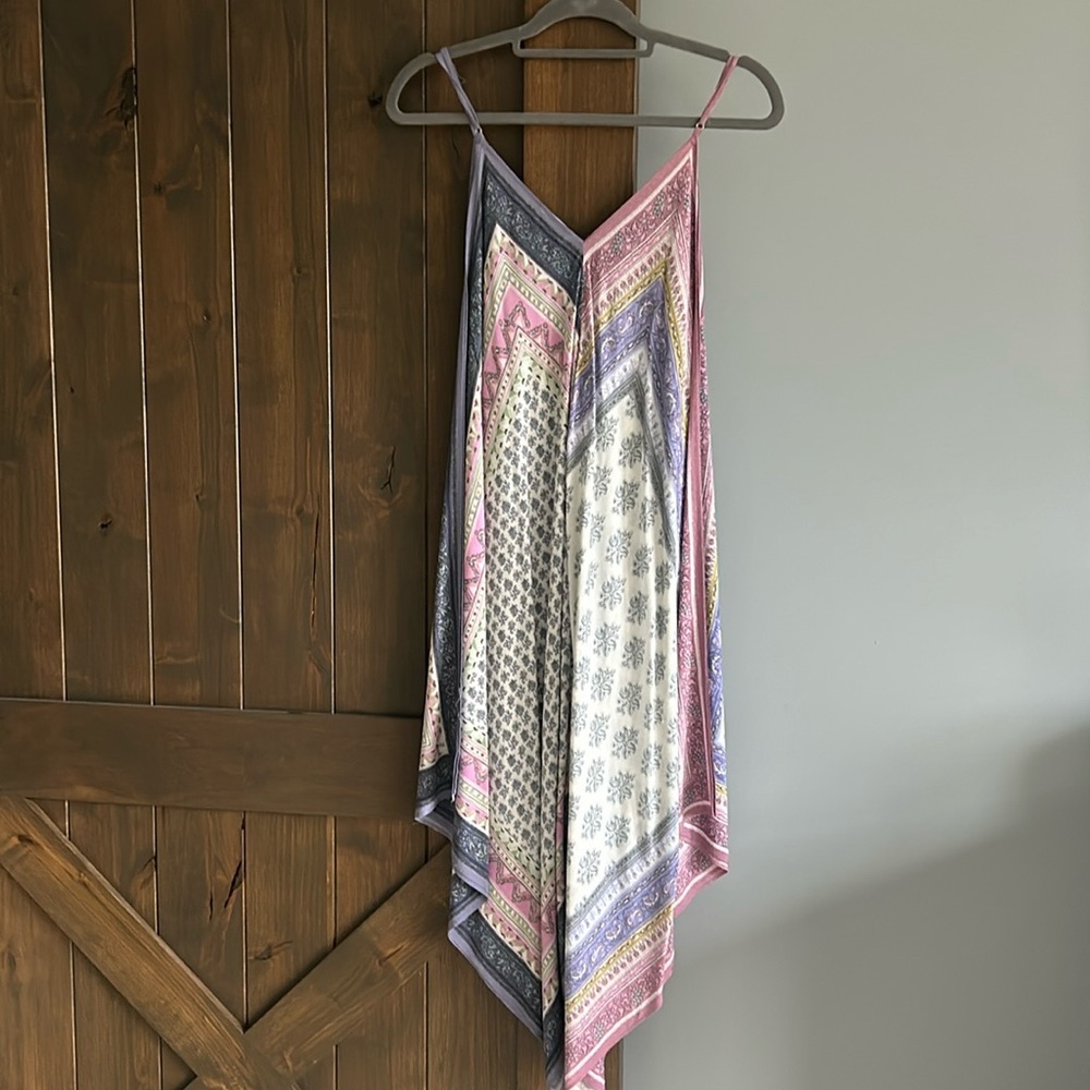 Anthropologie Asymmetrical Dress/Coverup | size XS/S